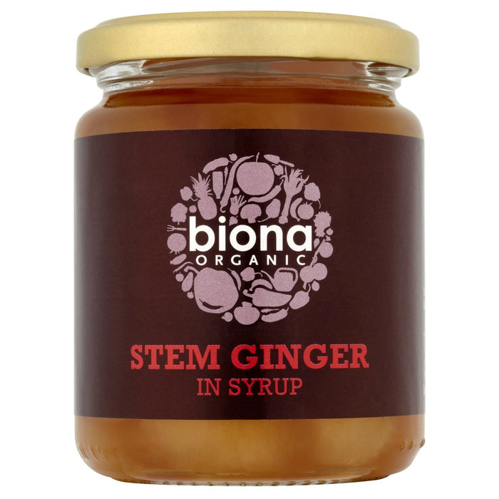 Biona Bio -Stamm Ingwer in Sirup 330G