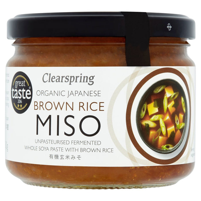 Clearspring Organic brauner Reis Miso Paste 300g