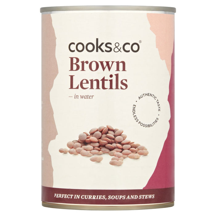 Cooks & Co Brown Lentils 400G