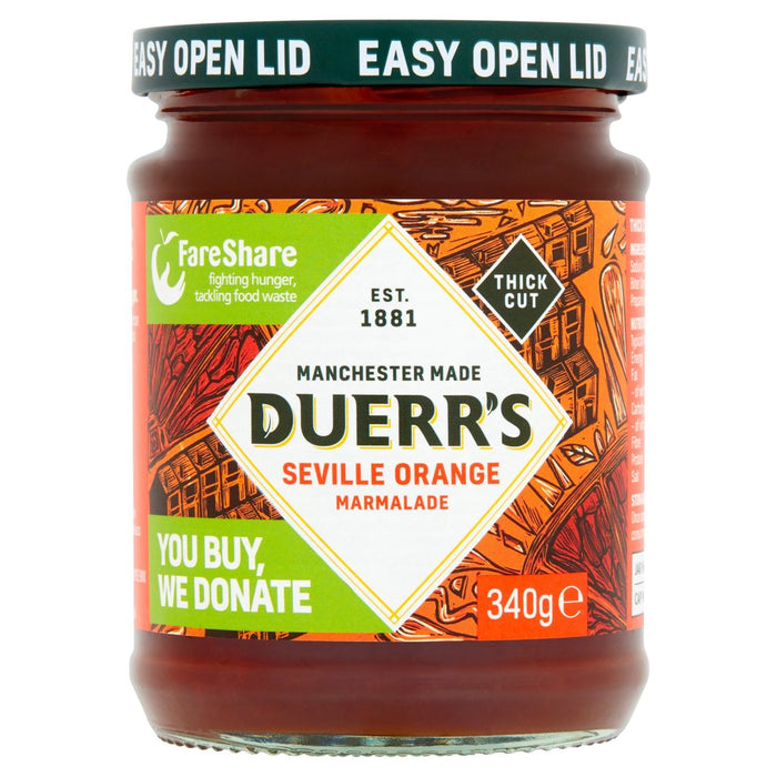 Duerr's Thick Cut Marmalade 340g - Special Offer