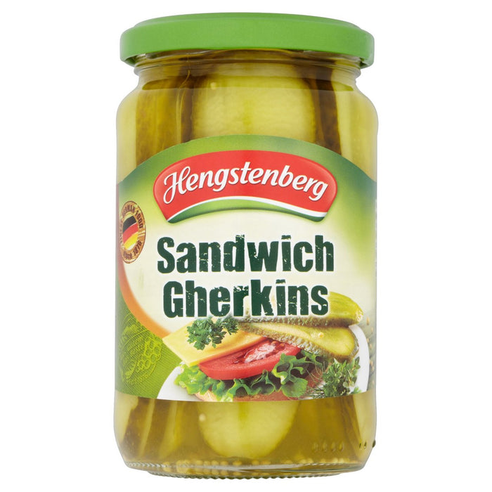 Hengstenberg Sandwich Gherkins 330G