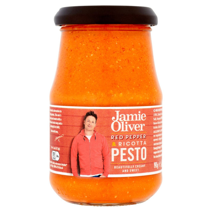 Jamie Oliver Red Pepper & Ricotta Pesto 190G