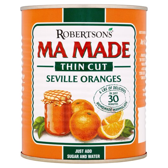 Mamade préparé Séville Oranges Cut 850g