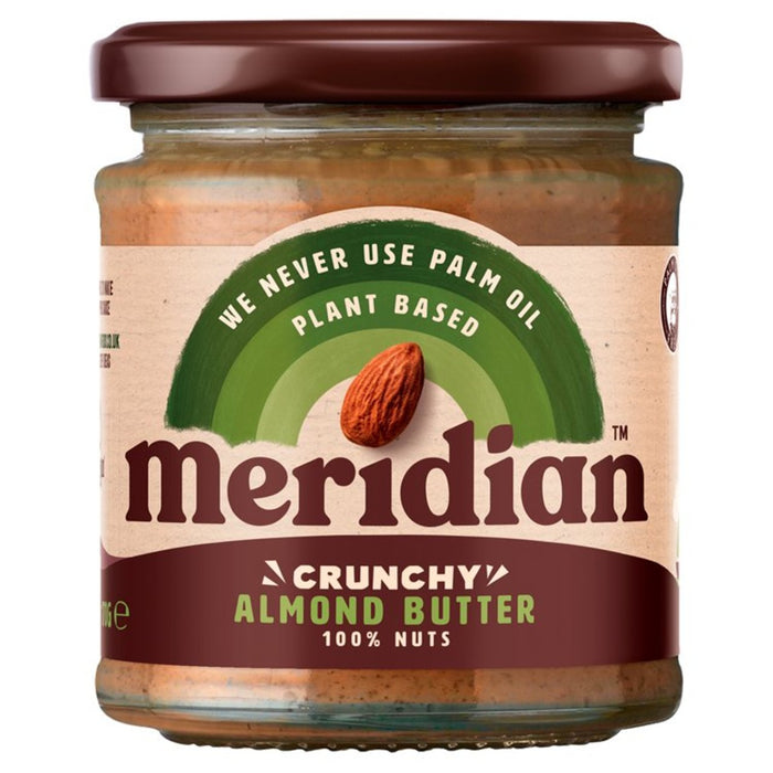 Meridian Crunchy Amond Butter 100% noix 170g