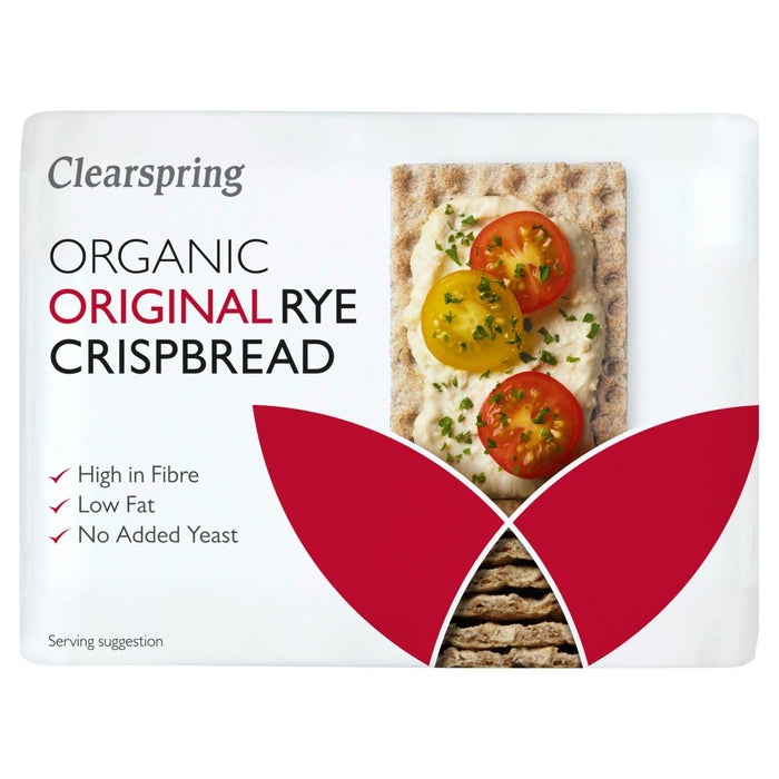 Clearspring Organic Rye Crispbread Original 200G