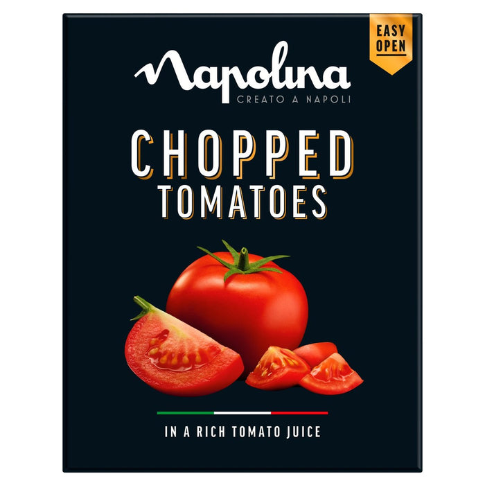 Napolina Chopped Tomatoes in a Rich Tomato Juice 390g