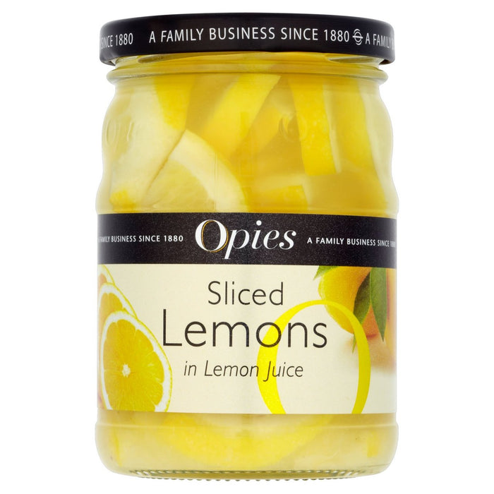 Opies limones en rodajas en jugo de limón 350g