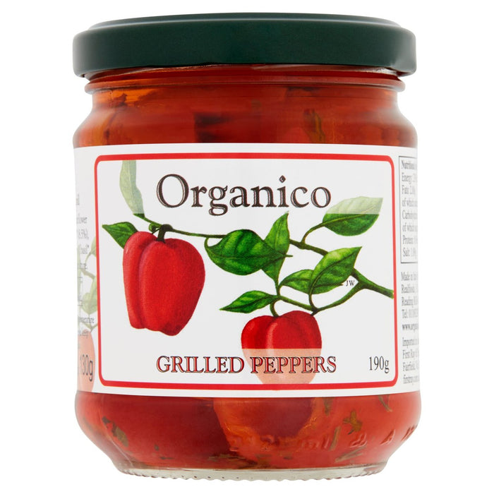 Organico Grilled Peppers 190g