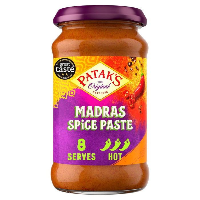 Pasta de especias Madrás de Patak 283g 