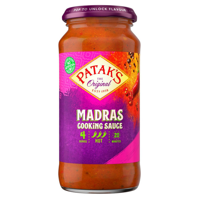 Patak's Madras Curry Sauce 450G