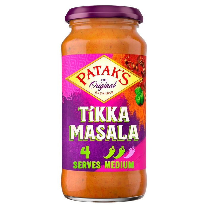 Pataks Tikka Masala Curry Sauce 450G