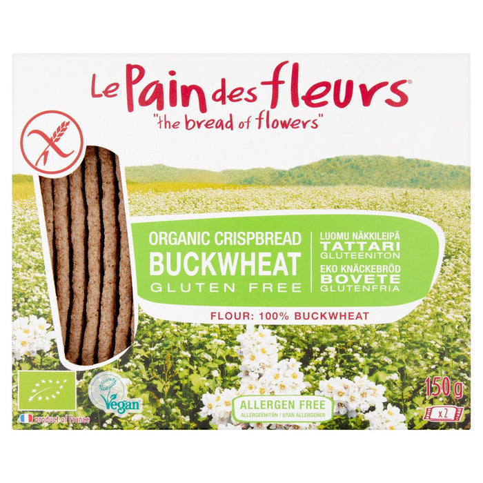 Le Pain des Fleurs Buchweizen Crispbread 150g