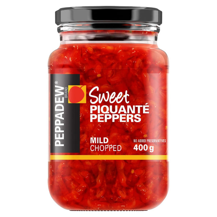 Peppadew Pimientos Picantes Picados Suaves 400g 