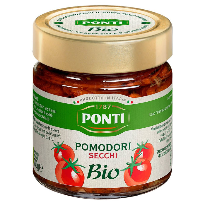 Ponti Tomates orgánicos secuidos 240G