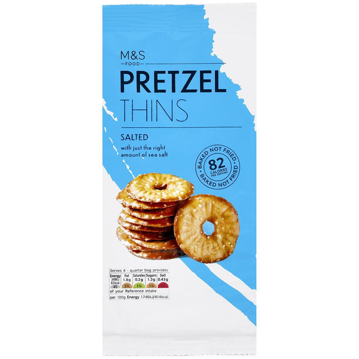 Pretzel salado de M&S Thins 80G