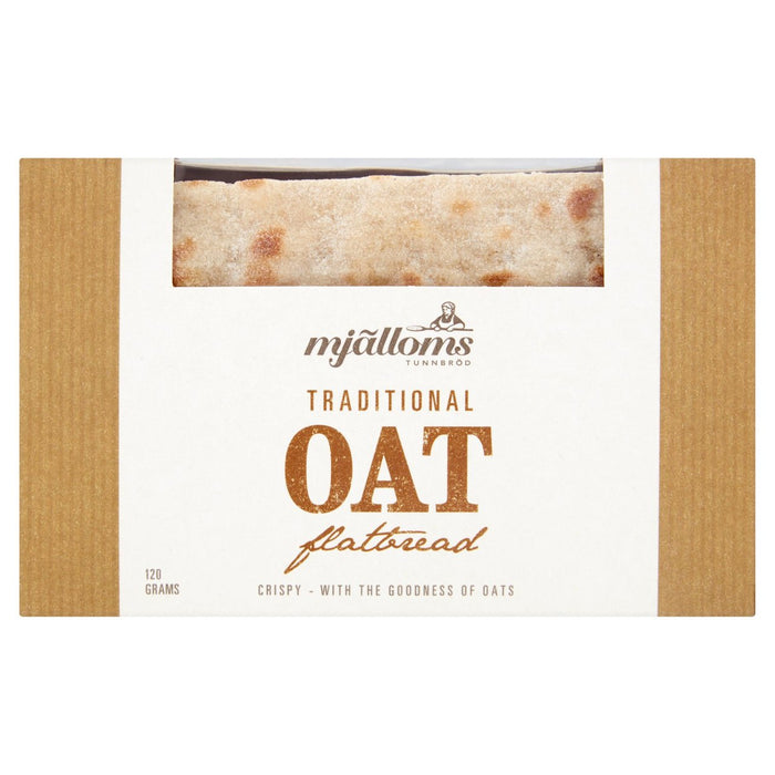 Mjalloms Traditional Oat Flatbread 120g