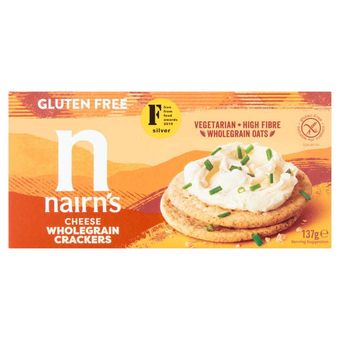 Nairns glutenfreier Käsecracker 137G