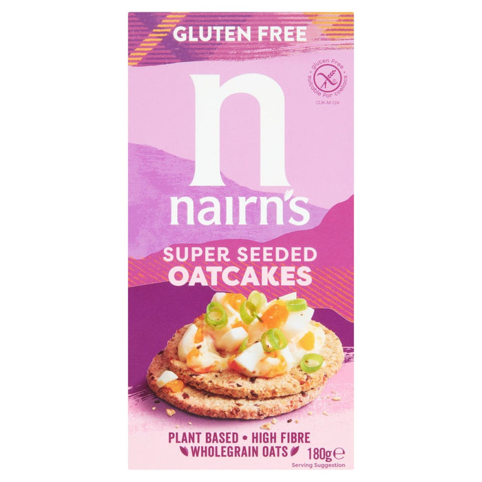 Nairns glutenfreie supergesätte Hafer 180g