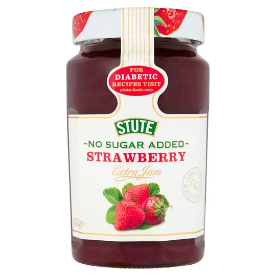 Stute pas de sucre ajouté diabétique Jam 430g