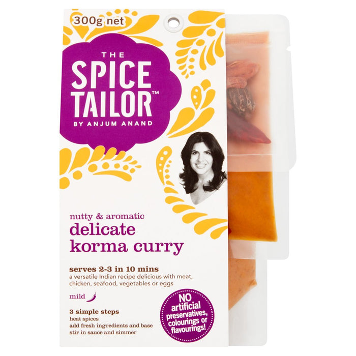 Le Kit Korma Curry Korma Curry délicat de tailleur d'épices 300G