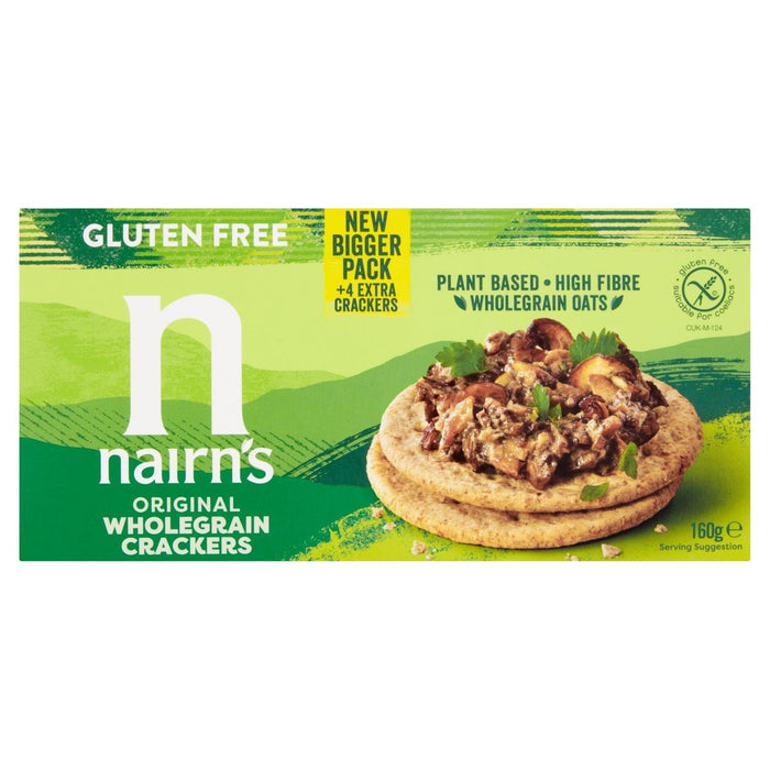 Nairns glutenfreie Vollkorncracker 160g