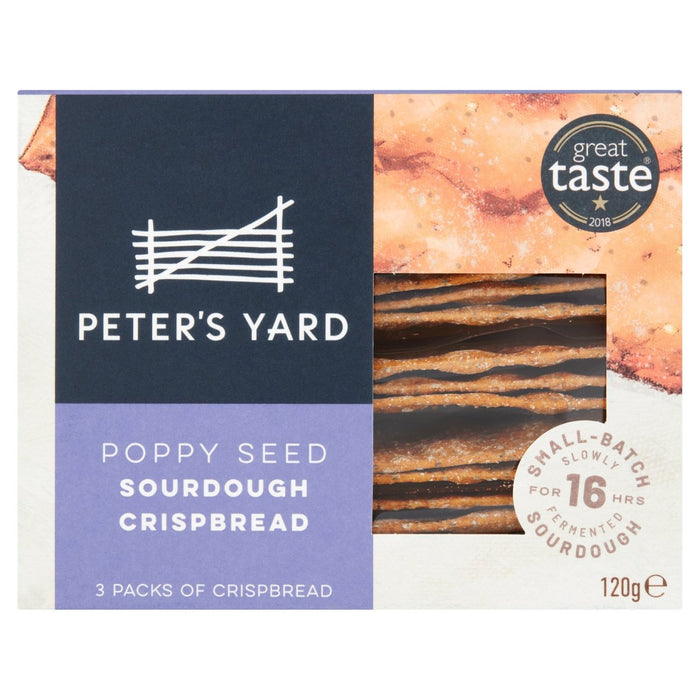 Peters Hofmohn Saatgut Crispbread 120g