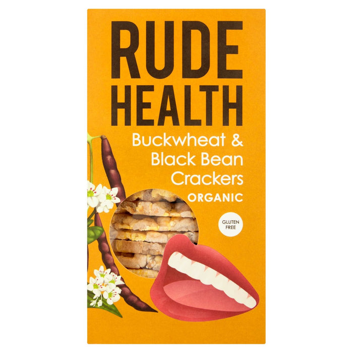 Rude Health Buck Warry & Black Bean Cracker 120G