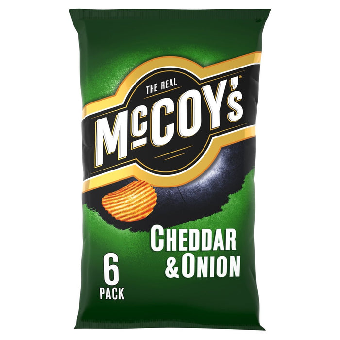 McCoys Käse & Zwiebel -Multipack 6 x 25g