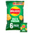 Walkers Salt &amp; Vinegar Crisps 6 x 25g 