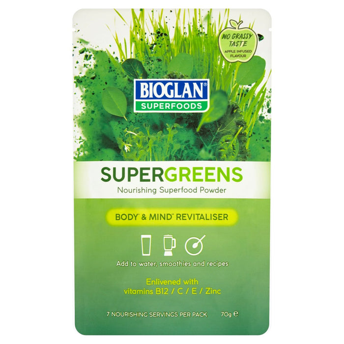 Bioglan Superfoods Supergreens Powder 70G