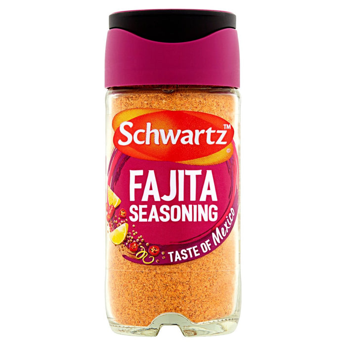 Schwartz Perfect Shake fajita condimenting jar 46g