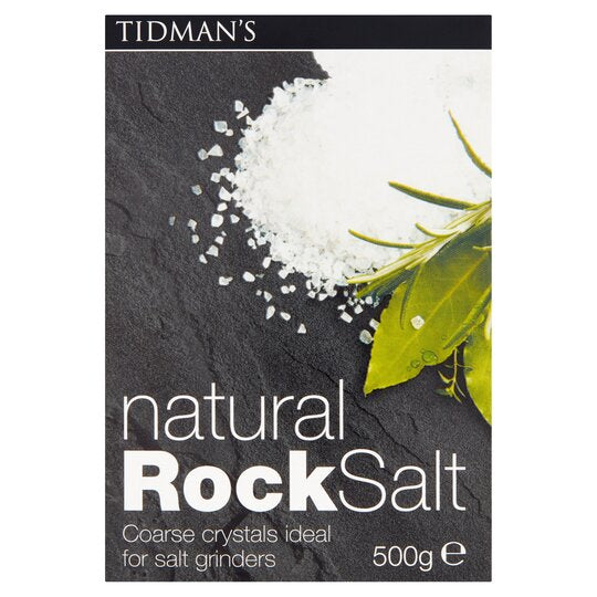 Tidmans Natural Rock Salt 500G