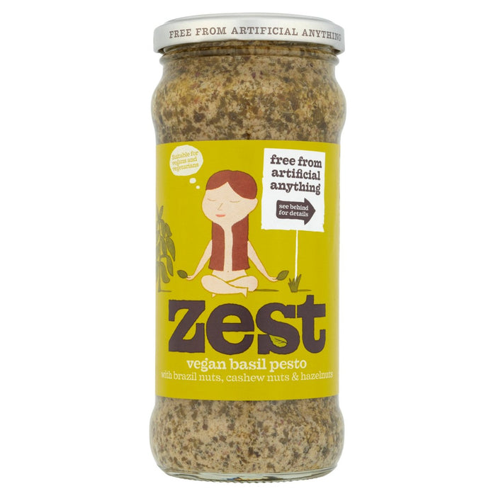 Zeste pesto adapté aux végétaliens 340g