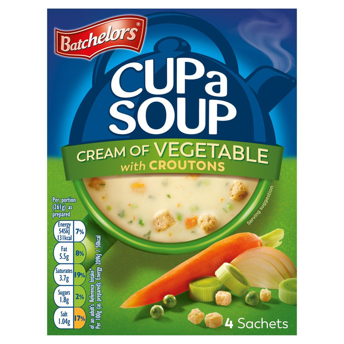 Batchers tasse une crème à la soupe de légumes 122g