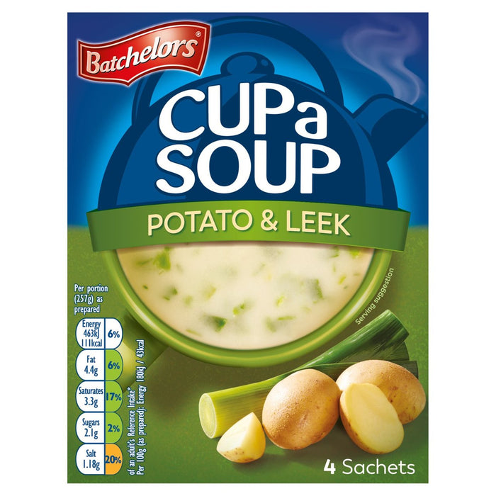 Batchelors taza una sopa de papa y puerro 107g