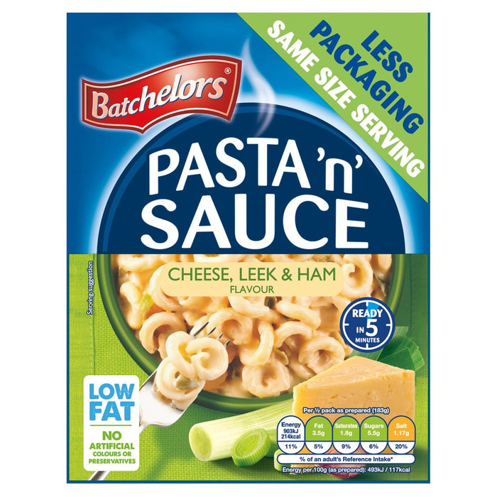 Batchers Pasta N Sauce Cheese Leek & Ham 99G