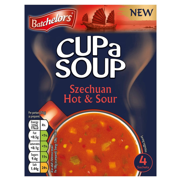 Batchelors Szechuan Hot & Sour Cup A Soup 92G