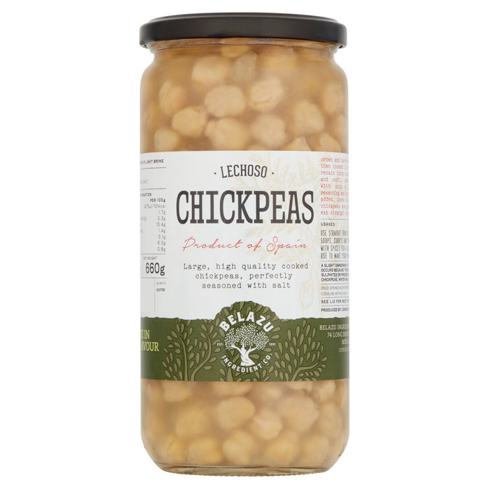 Pois chiches de belazu 660g