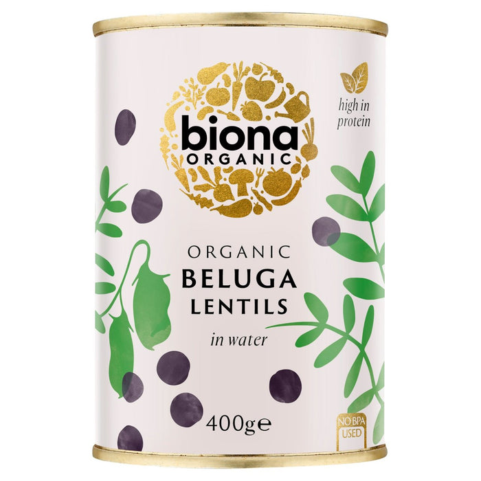 Biona Orgánica Negra Beluga Lentejas 400G