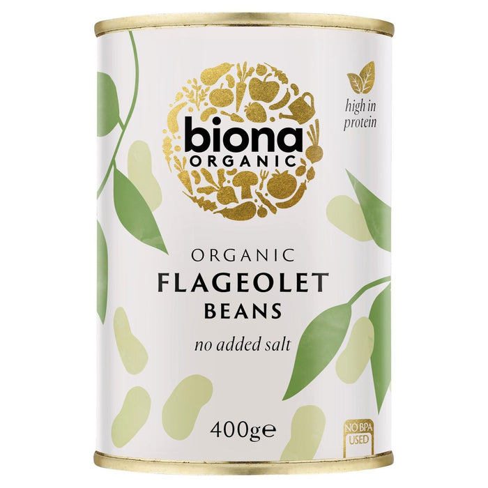 Frijoles flageolet orgánicos biona 400g