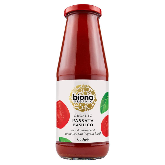 Biona Organic Passata con albahaca 700G