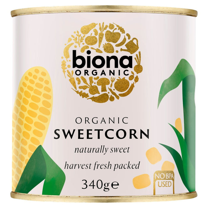 Biona Bio -Süßcorn ohne Zucker 340g