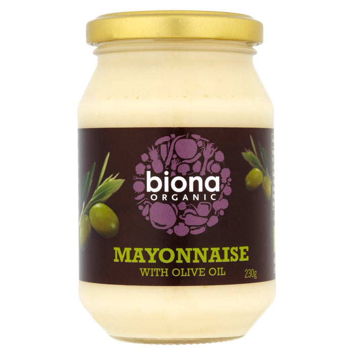 Mayonesa orgánica de Biona con aceite de oliva 230G