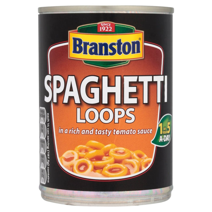 Branston Spaghetti Loops in Tomatensauce 395G