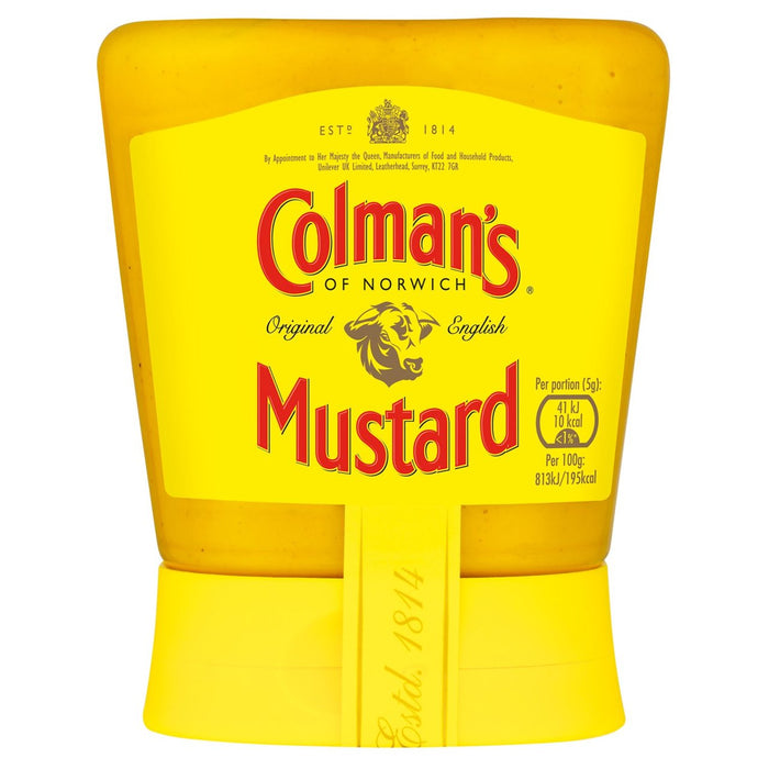 Colman's Original English Squeezy Mustard 150G