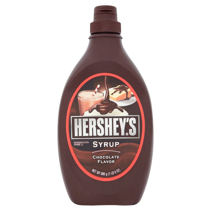 Jarabe de chocolate Hershey's Squeezy 680g 