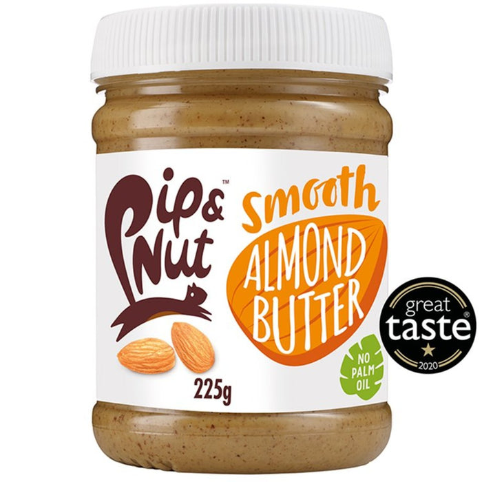 Pip & Nut Butter d'amande lisse 225g