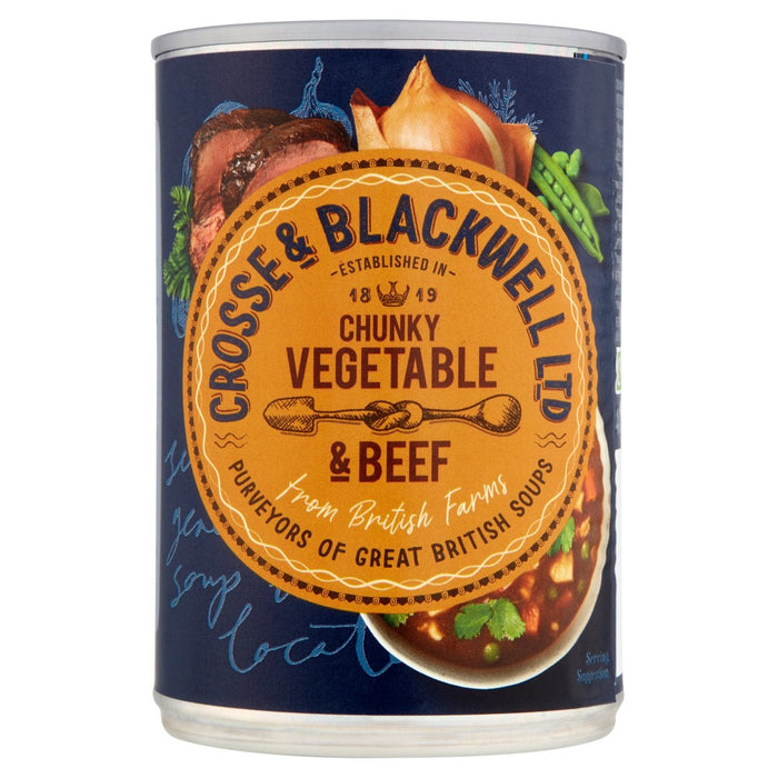 Crosse & Blackwell végétal et bœuf 400g