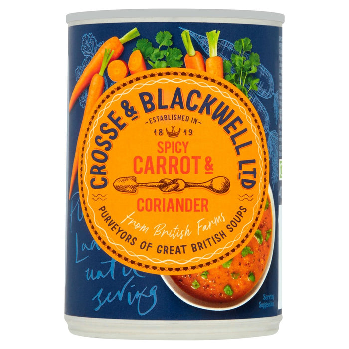 Crosse & Blackwell Spicy Karotte und Koriander 400G