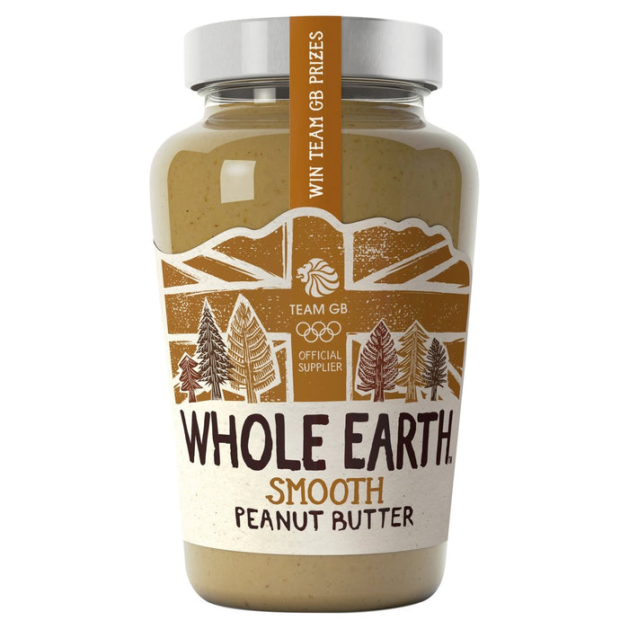 Crema de Cacahuete Suave Whole Earth 454g 